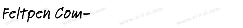 Feltpen Com字体转换